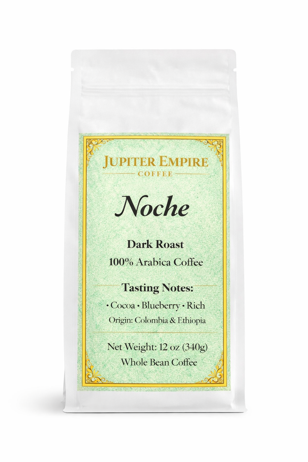 Noche -  Premium Dark Roast Whole bean Coffee |Jupiter Empire™ Coffee