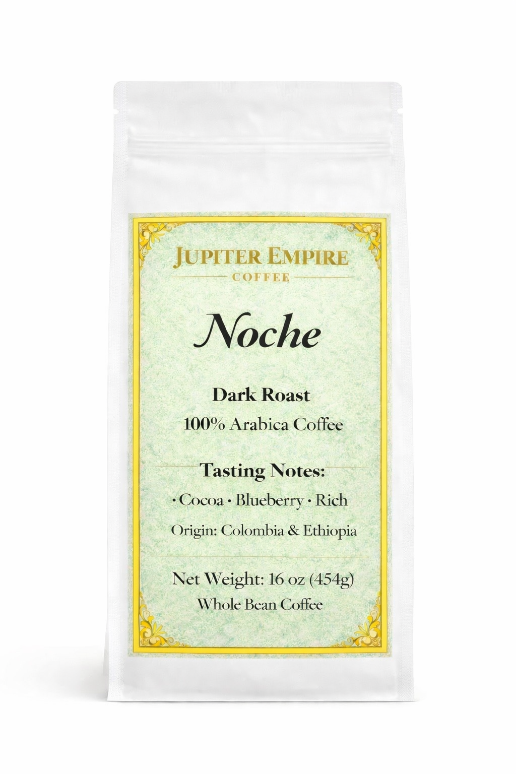 Noche -  Premium Dark Roast Whole bean Coffee |Jupiter Empire™ Coffee