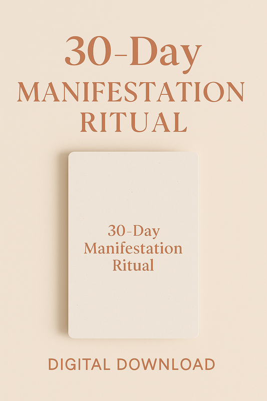 30 - Day Manifestation Ritual- Digital Downloads